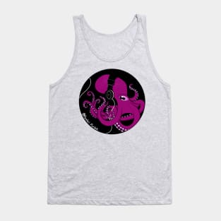 Punk Pink Octopus Tank Top